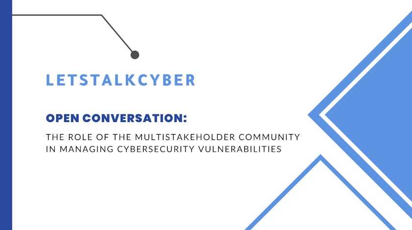 Lets talk cyber slide event